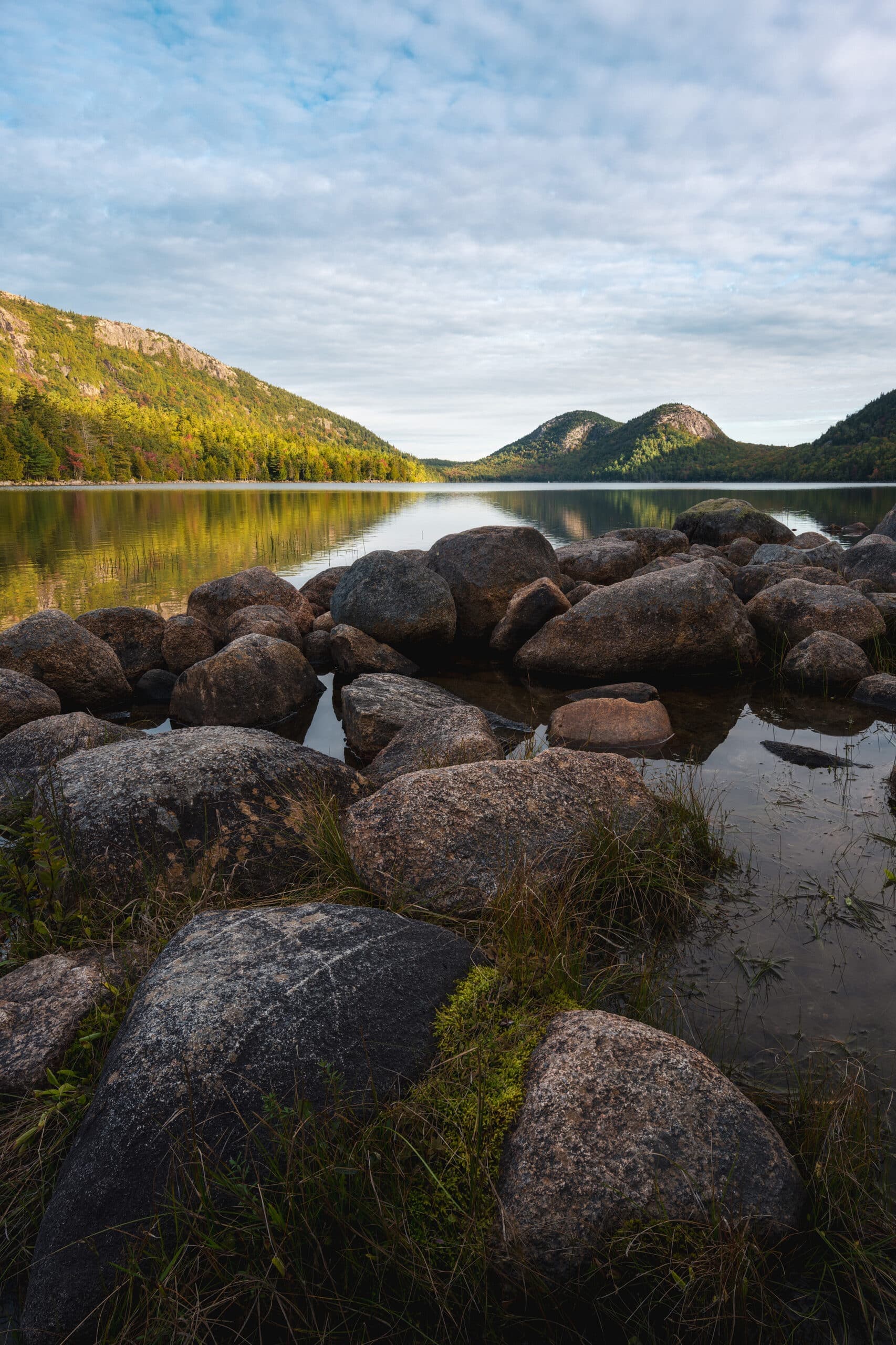 Jordan Pond and the Bubbles in Acadia